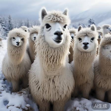 羊驼怕冷，温差大易失温