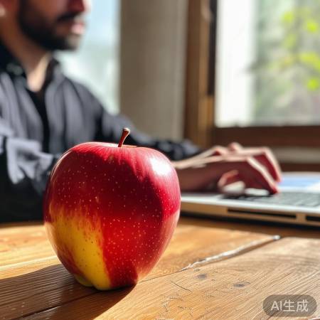 “苹果滋养抗辐射肌肤”