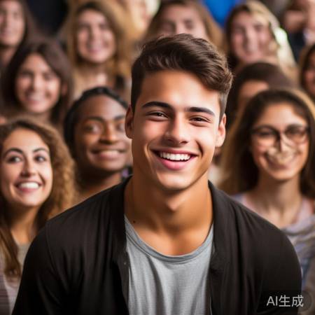 嘉尔正能量，人缘佳