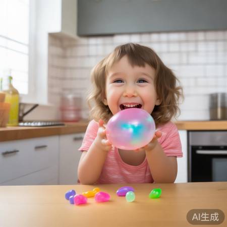 家长注意，安全吃泡泡糖