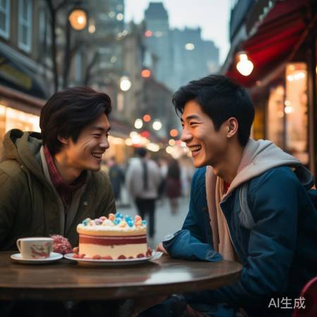 朋友间的温馨互动