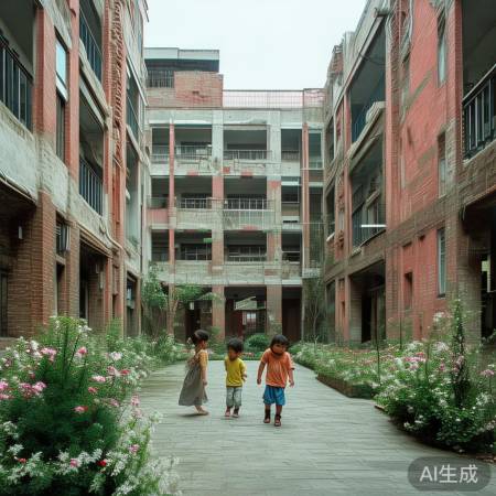 文革学校变小区