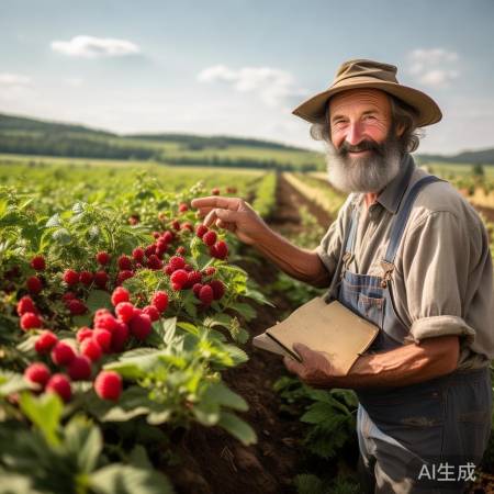 农民学技术，树莓畅销国内外