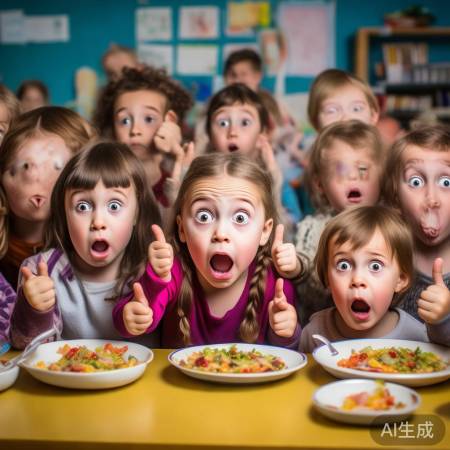 小孩尝鲜，赞不绝口