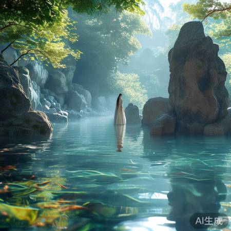 八仙遗迹，仙池传说