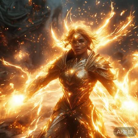 安蓓萨金光技能热血沸腾