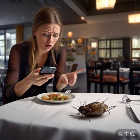 餐厅遇苍蝇，顾客拍照理论