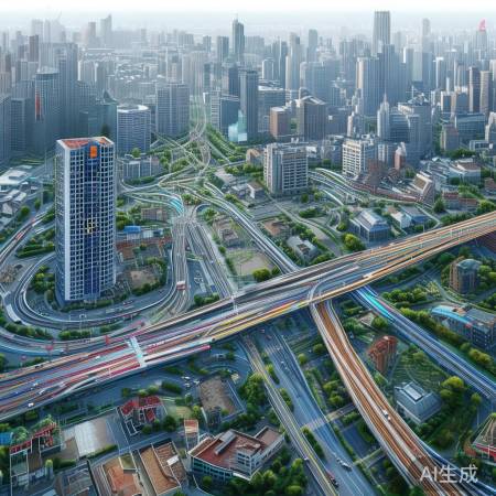 上海地铁三大动脉交汇