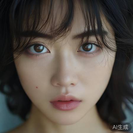 李娜大眼迷人，气质清新