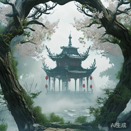 千年秘境,仙气缭绕