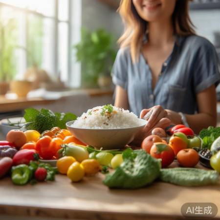 “平衡饮食，心情好”