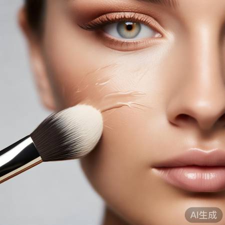 清爽粉底,持久妆容