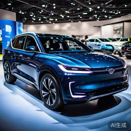 比亚迪展新能，600公里续航S