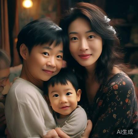 章子怡温馨家庭时光