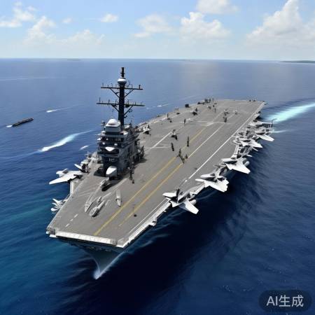 美航母抵达加勒比，反应两极