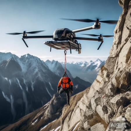 无人机助力救援，挽救生命