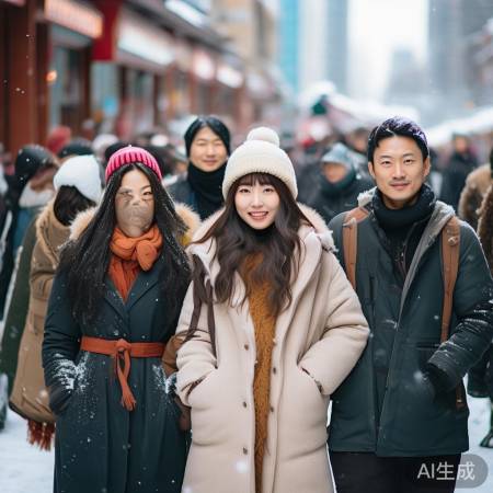 “降温穿搭指南:优雅过冬”