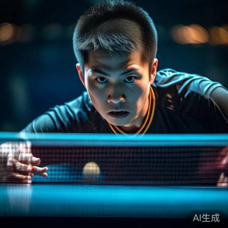 樊振东坚韧不拔，勇敢面对困难