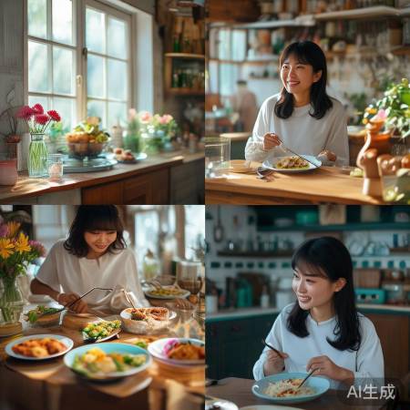 陈乔恩宋茜同框，美食小确幸