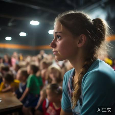 陈梦落泪助贫困孩子练乒乓球