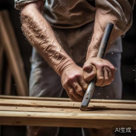 打钉子师傅分享打钉子过程