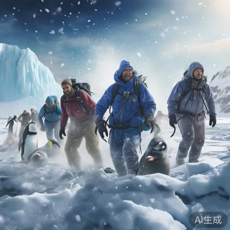 南极探险挑战多