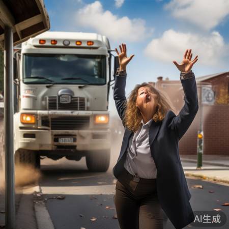 女老师校车遇险幸存