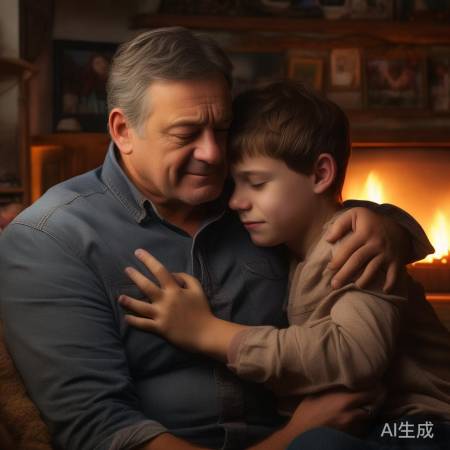 罗晋父爱感人，珍惜亲情