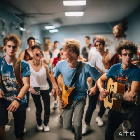 活力排练,青春洋溢