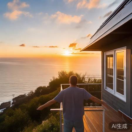 网购海景房,小屋享海景