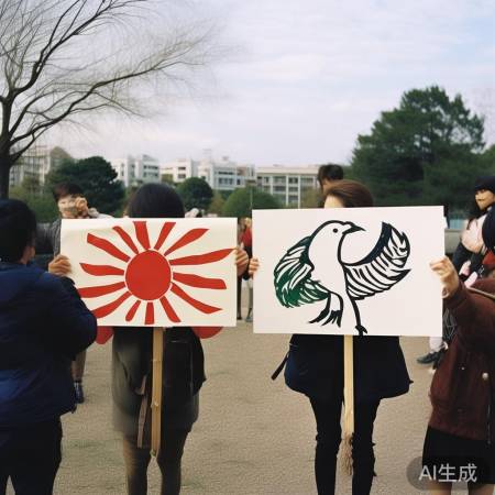 日民爱和平盼强国