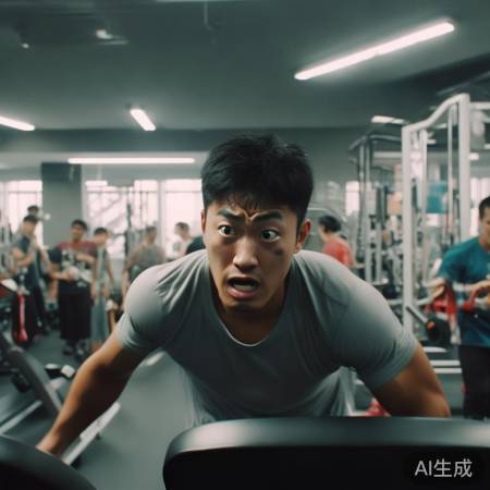健身房小插曲，挫折变坚强