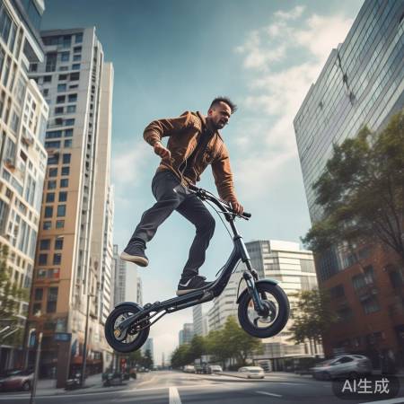 电瓶车飞人引热议