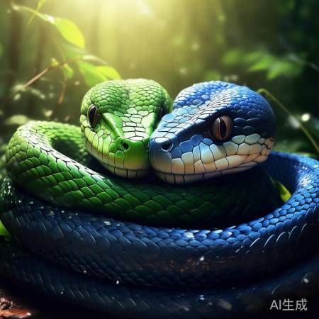 蛇恋忠诚跨越物种