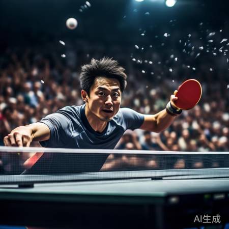 张继科扣杀技惊四座