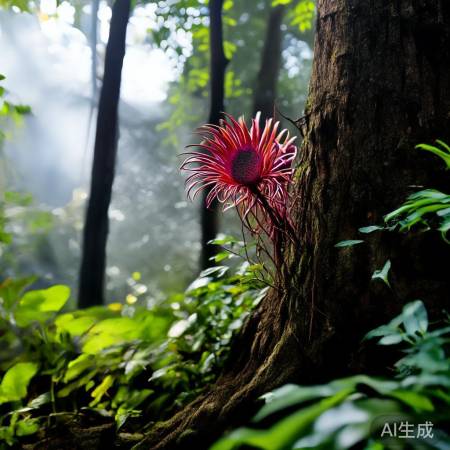 云南寄生花奇观