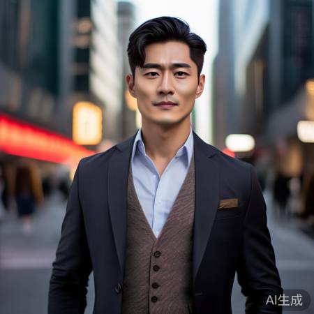 檀健次时尚低调魅力