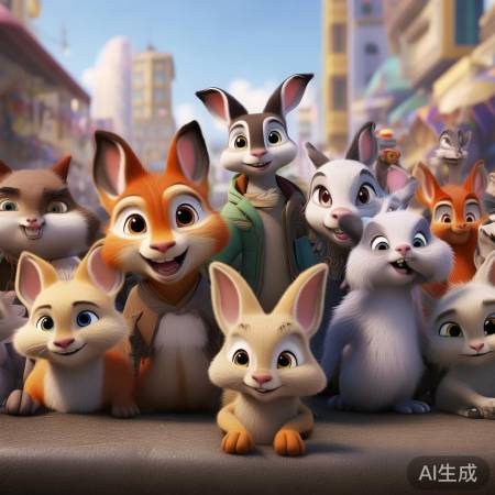 疯狂动物城萌宠集结