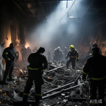 火灾调查紧张进行