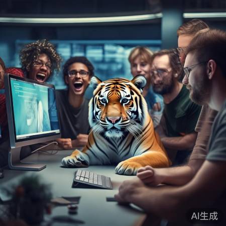 网友热议老虎特效事件