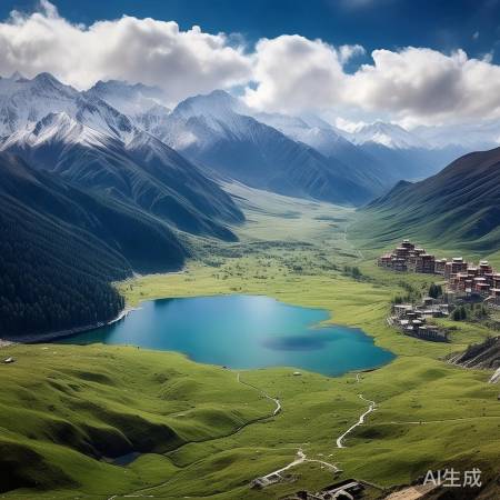 西藏风光美如画