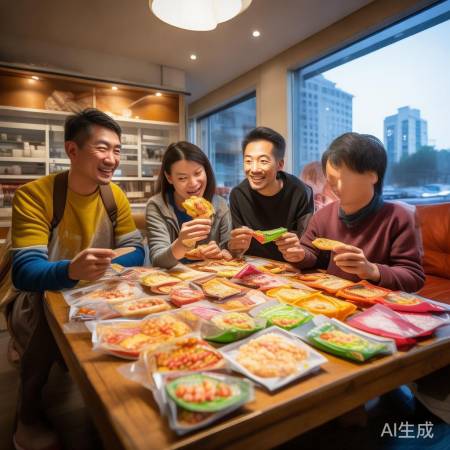 网购零食解压乐