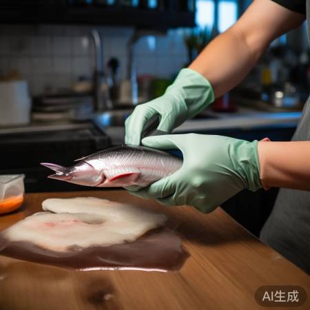 小心处理海鲜，及时就医