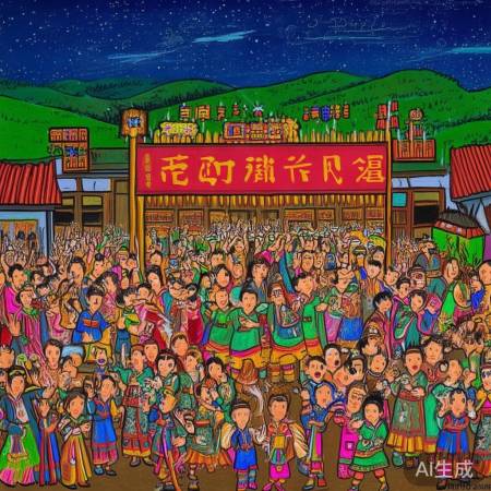 枭青节民俗热闹非凡