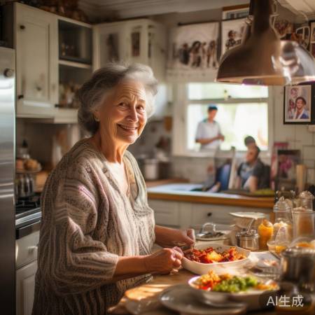 何老师孝心感动人