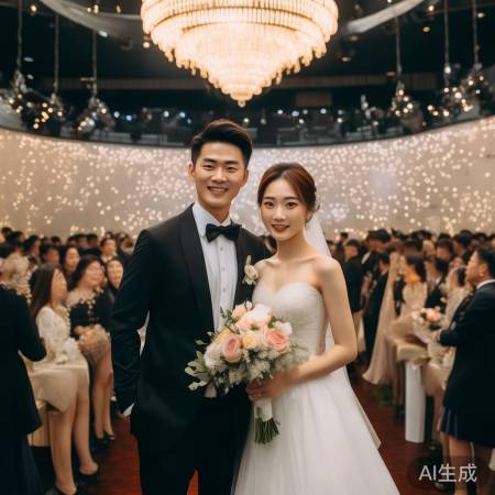 台北明星婚礼，浪漫彭佳慧献唱