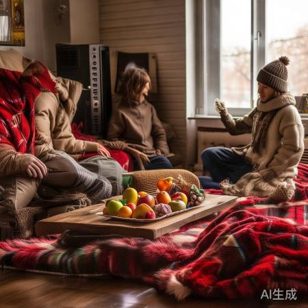 保暖装备齐全，饮食增强抵抗力