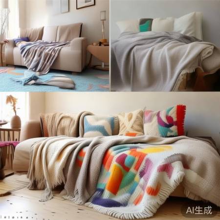 多种风格保暖毯