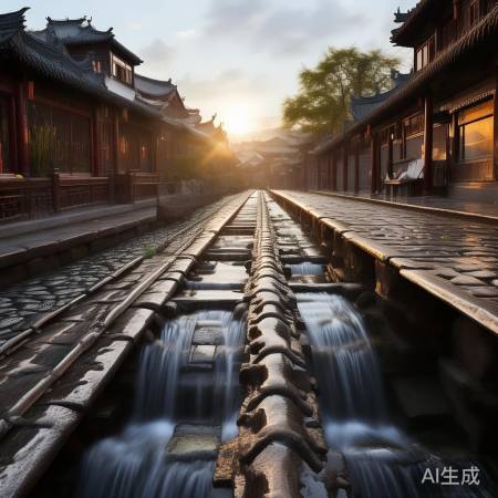 长安古城排水系统发达