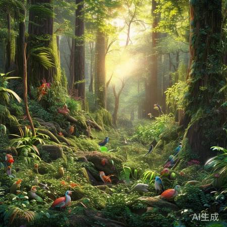 梦想森林，动物天堂